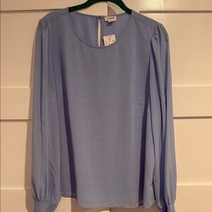 J. Crew Light Blue Women's Blouse